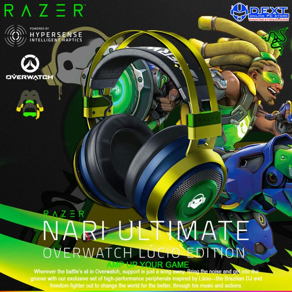 Razer Nari Ultimate –Overwatch Lucio Edition done